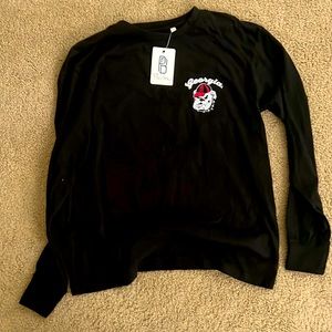 UGA football Long Sleeve T-shirt medium size brand new with tags